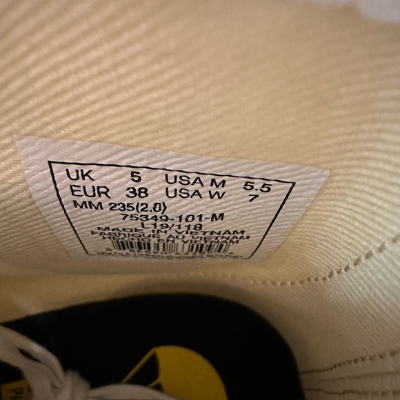 Palladium Women 7 Mens 5.5 White Shoes Ankle Canvas High Top Lace Up Trainers - Picture 7 of 11